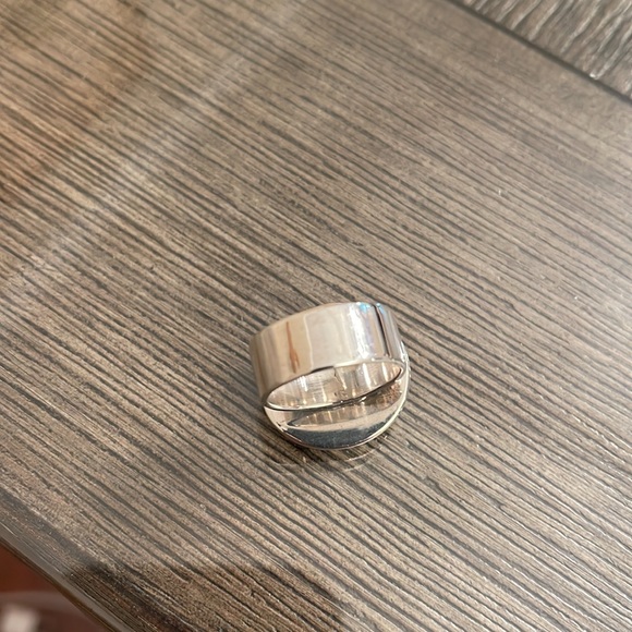 Vintage Sterling Silver Sand Dollar Ring Large Beach Theme Size 7 1/2, Approx. - Picture 14 of 16